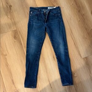 AG Adriano Goldschmied Dark Blue Skinny Jeans